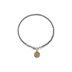 Collana Argentata con Medaglia Greca Bronzo Unoaerre