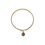 Collana Dorata con Medaglia Greca Bronzo Unoaerre