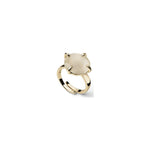 Anello Joya con Occhio di Gatto Bianco Bronzo Unoaerre