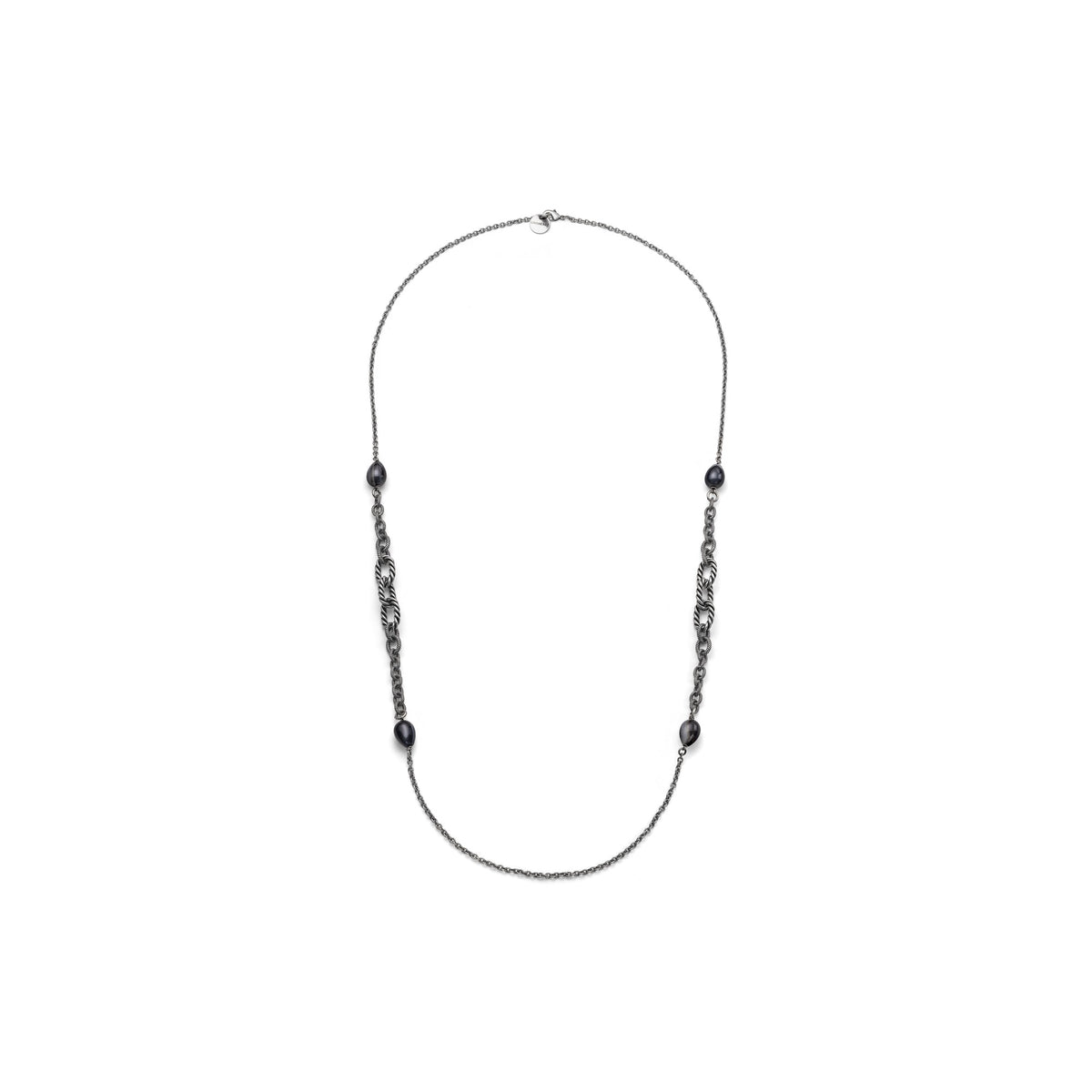 Collana Joya Torchon e Agata Striata Bronzo Unoaerre