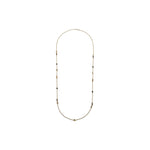 Collana Lunga Joya con Onice e Occhio di Tigre Bronzo Unoaerre