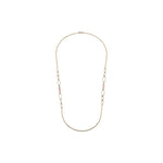 Collana Lunga Joya con Occhio di Gatto Rosa Bronzo Unoaerre