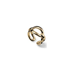 Anello Catena Ovale Dorata Bronzo Unoaerre