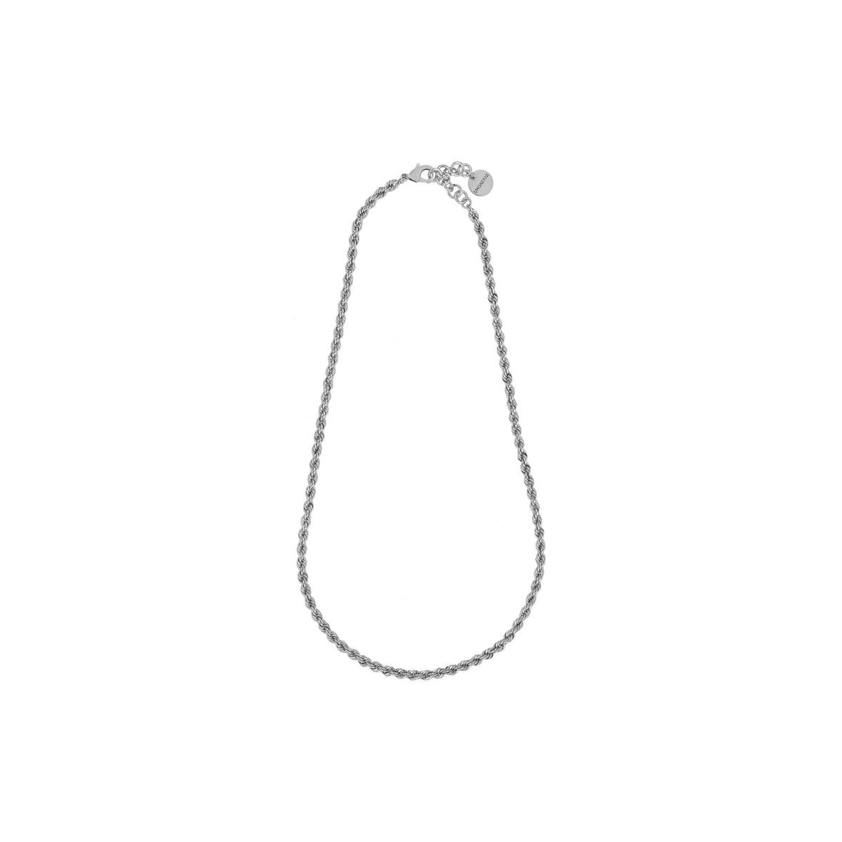 Collana Corda Argentata Bronzo Unoaerre