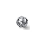 Anello Boule in Argento con Zirconi Unoaerre