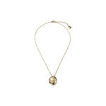 Collana Boule in Argento Dorato con Zirconi Unoaerre
