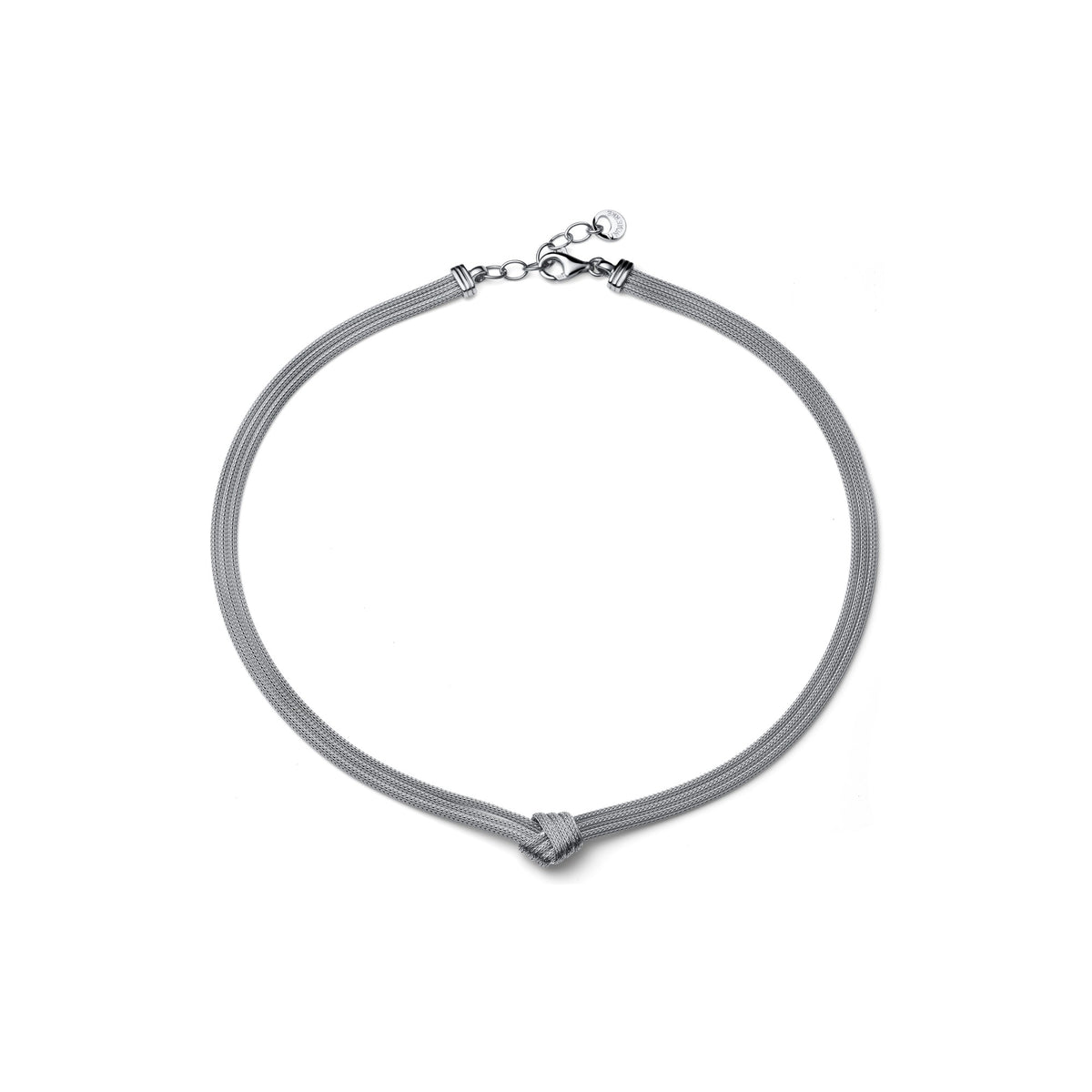 Collana Luce con Nodo in Argento Unoaerre