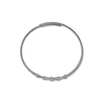 Collana Rigida Premium in Argento e Pavé Unoaerre
