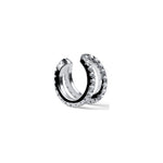Orecchini Luxury Ear Cuff in Argento e Zirconi Unoaerre