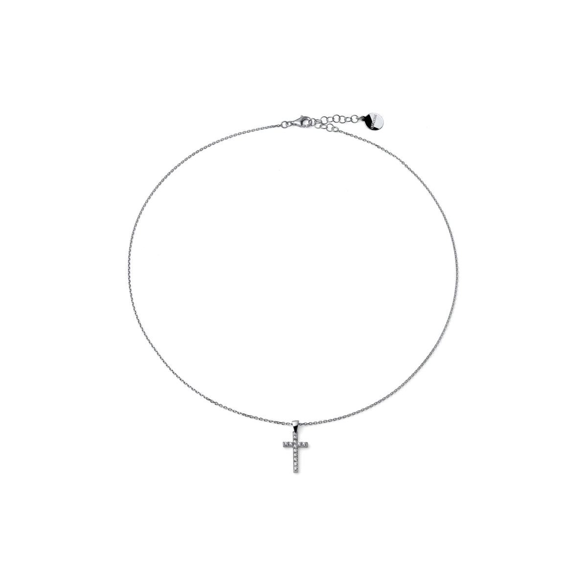 Collana Luxury con Croce Slim Unoaerre