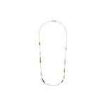 Collana Aria Lunga in Argento Dorato Unoaerre