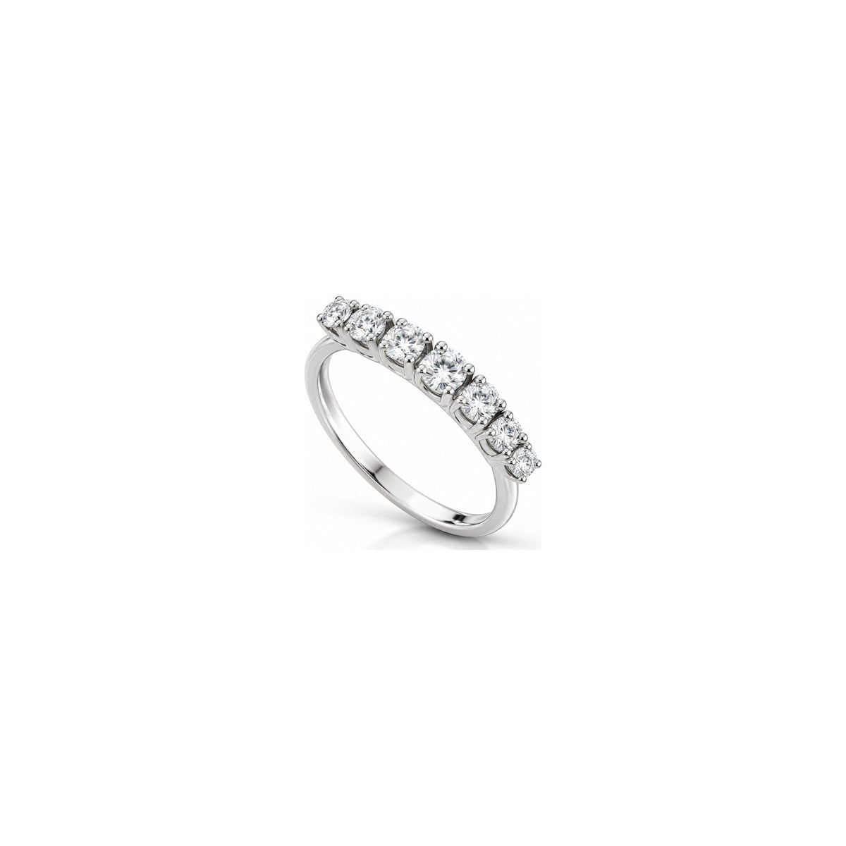 Dafne 2 Ring with Natural Diamonds 18kt White Gold AuriA