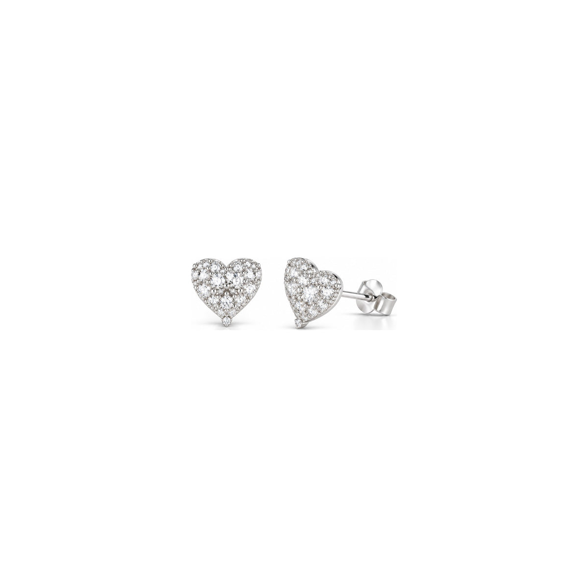 Pendientes Feel 2 con Diamantes Naturales Oro Blanco 18kt AuriA