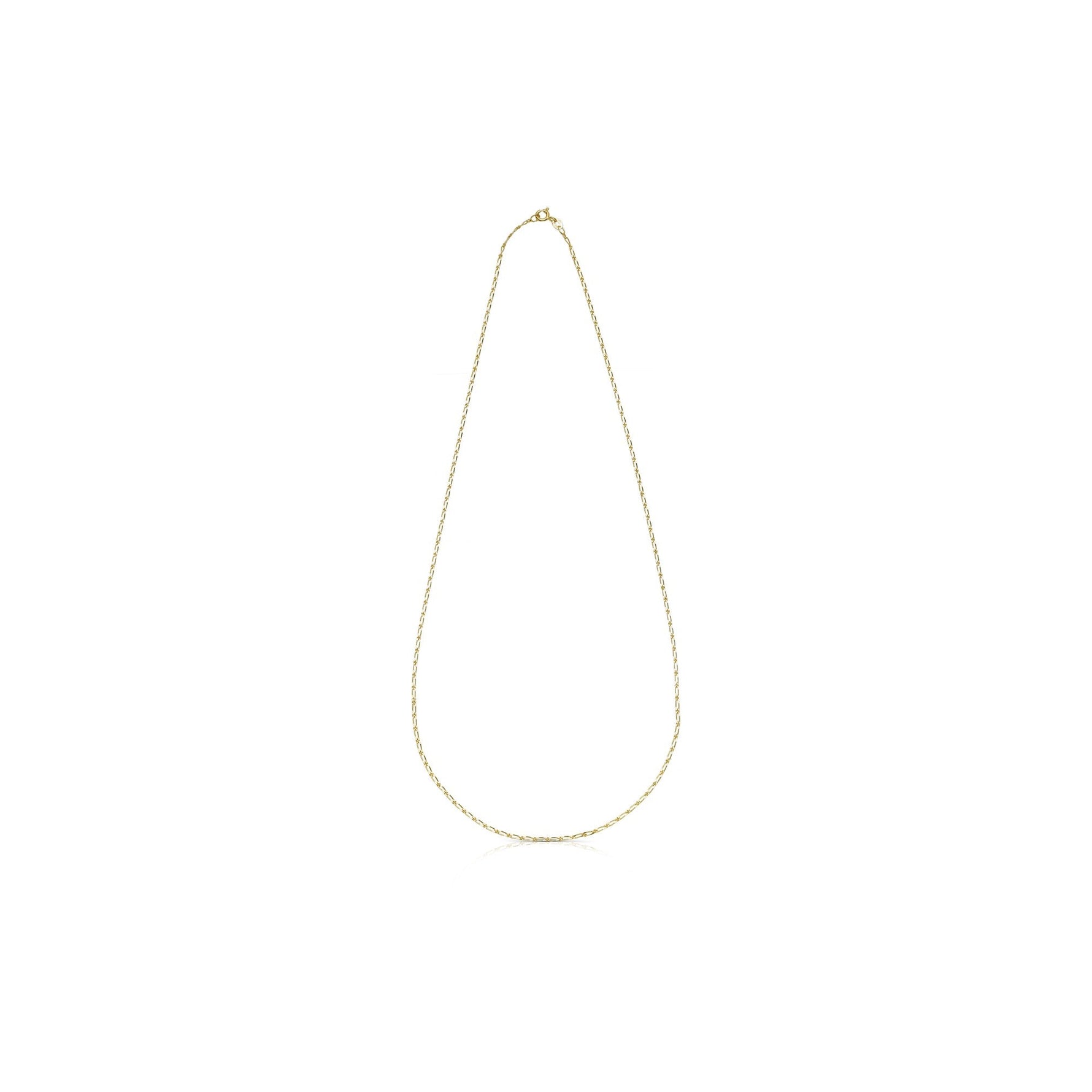 Collana Maglia Fantasia in Oro Giallo 9 Carati Unoaerre