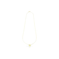 Collar Corazón en Oro Amarillo 9 Quilates Unoaerre