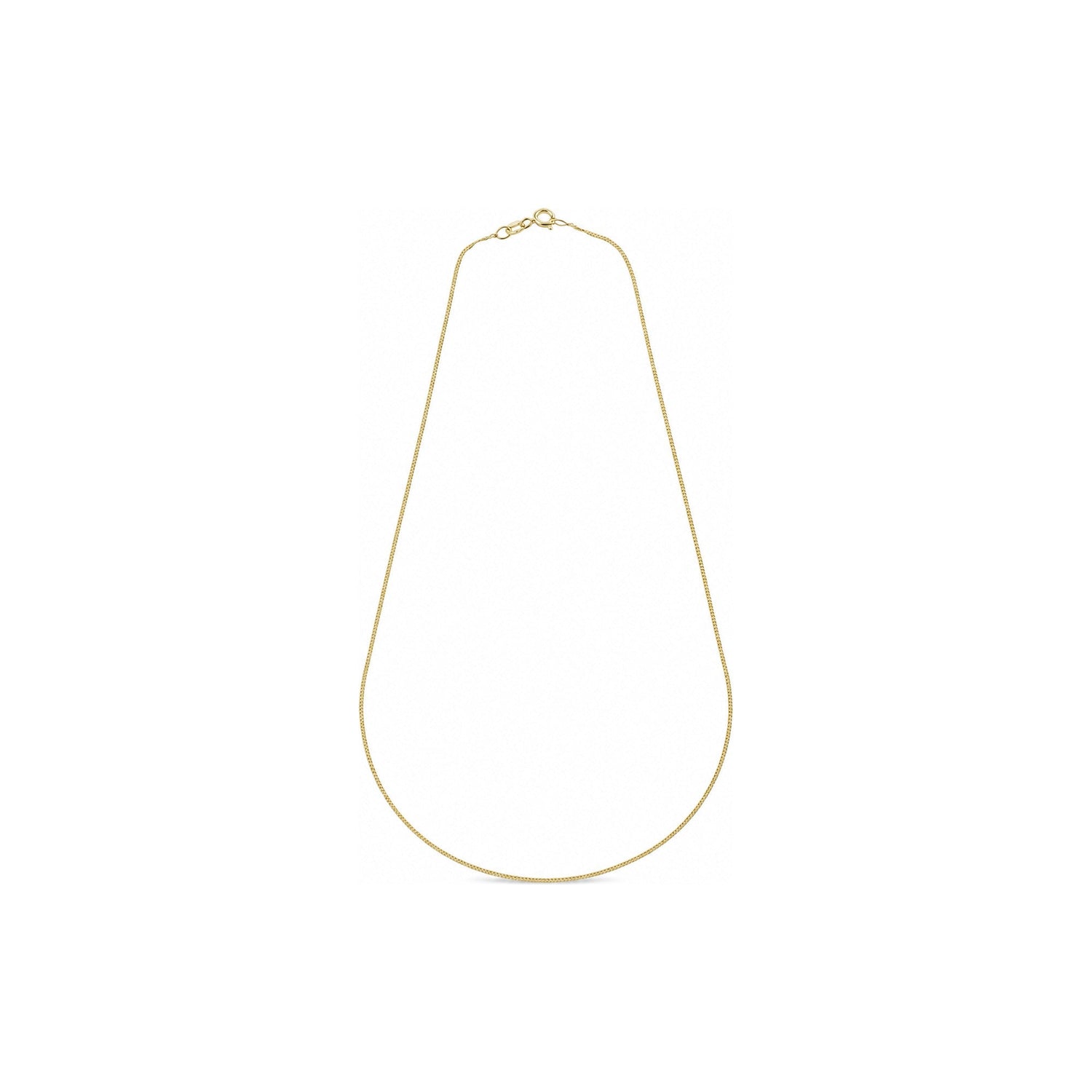Collana Spiga in Oro Giallo 9 Carati Unoaerre