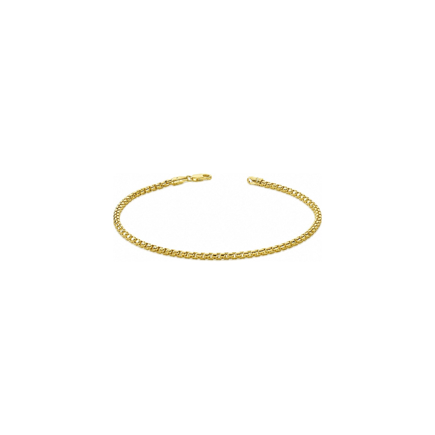 Bracciale Maglia Lavorata in Oro Giallo 9 Carati Unoaerre