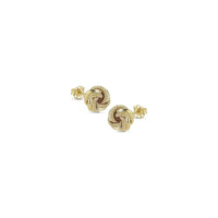 Unoaerre 9 Carat Yellow Gold Love Knot Earrings