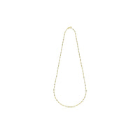 Collar con cubos en oro amarillo de 9 quilates Unoaerre