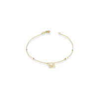 Unoaerre 9 Karat Yellow Gold Butterfly Bracelet