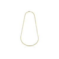 Unoaerre 9 Karat Yellow Gold Marina Link Necklace