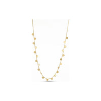 Collar de lentejuelas en oro amarillo de 9 quilates Unoaerre