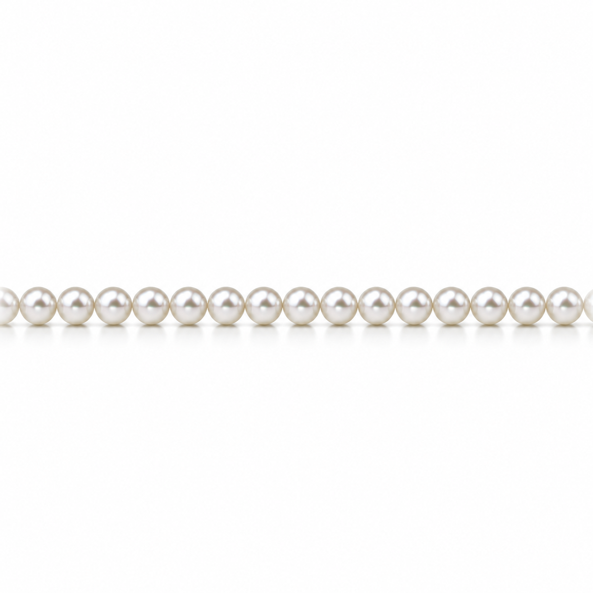 Bracciale di Perle in Oro Bianco 18kt