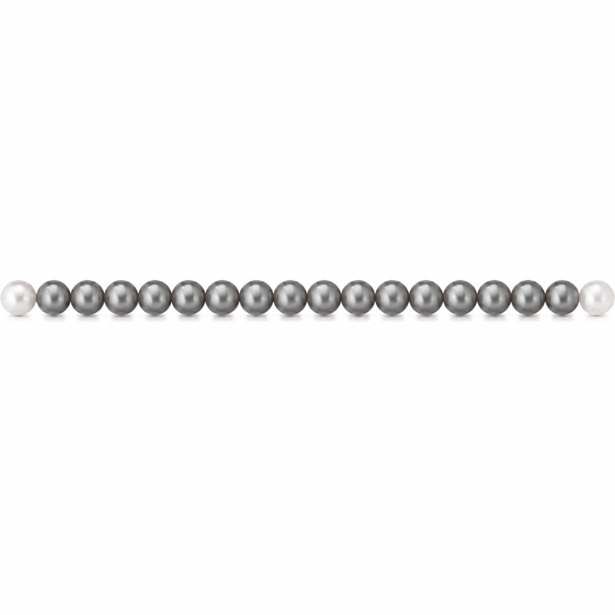 Collana di Perle Grigie