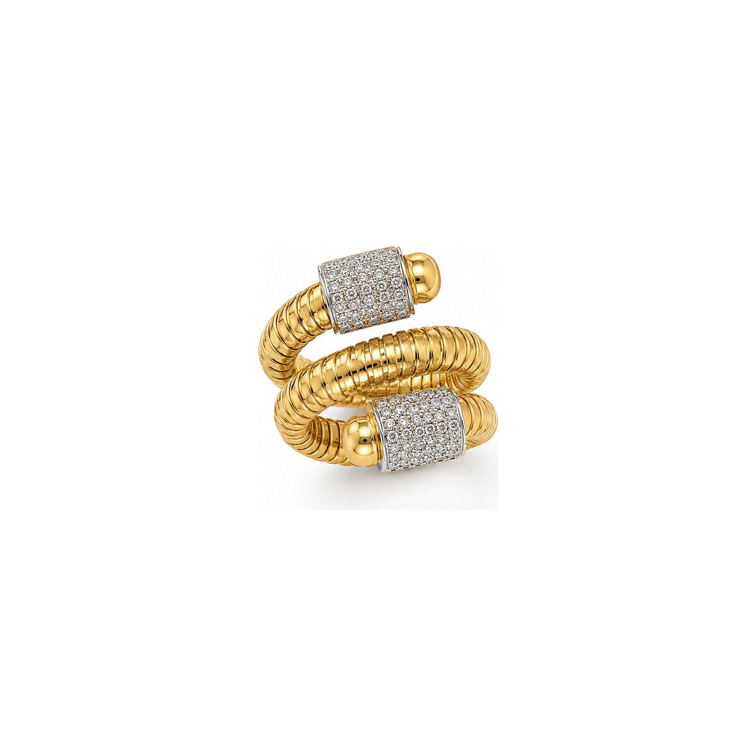 Anello Pavé Oro 18 Carati Urigold