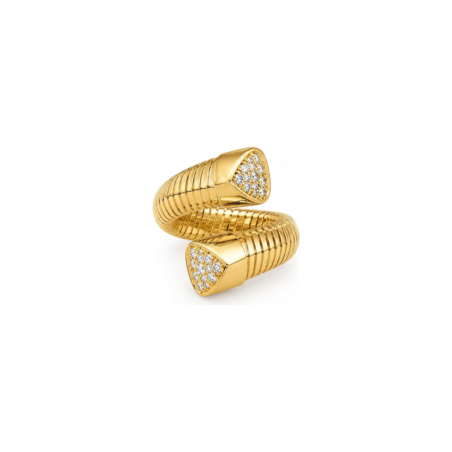 Anello Pavé Oro 18 Carati Urigold