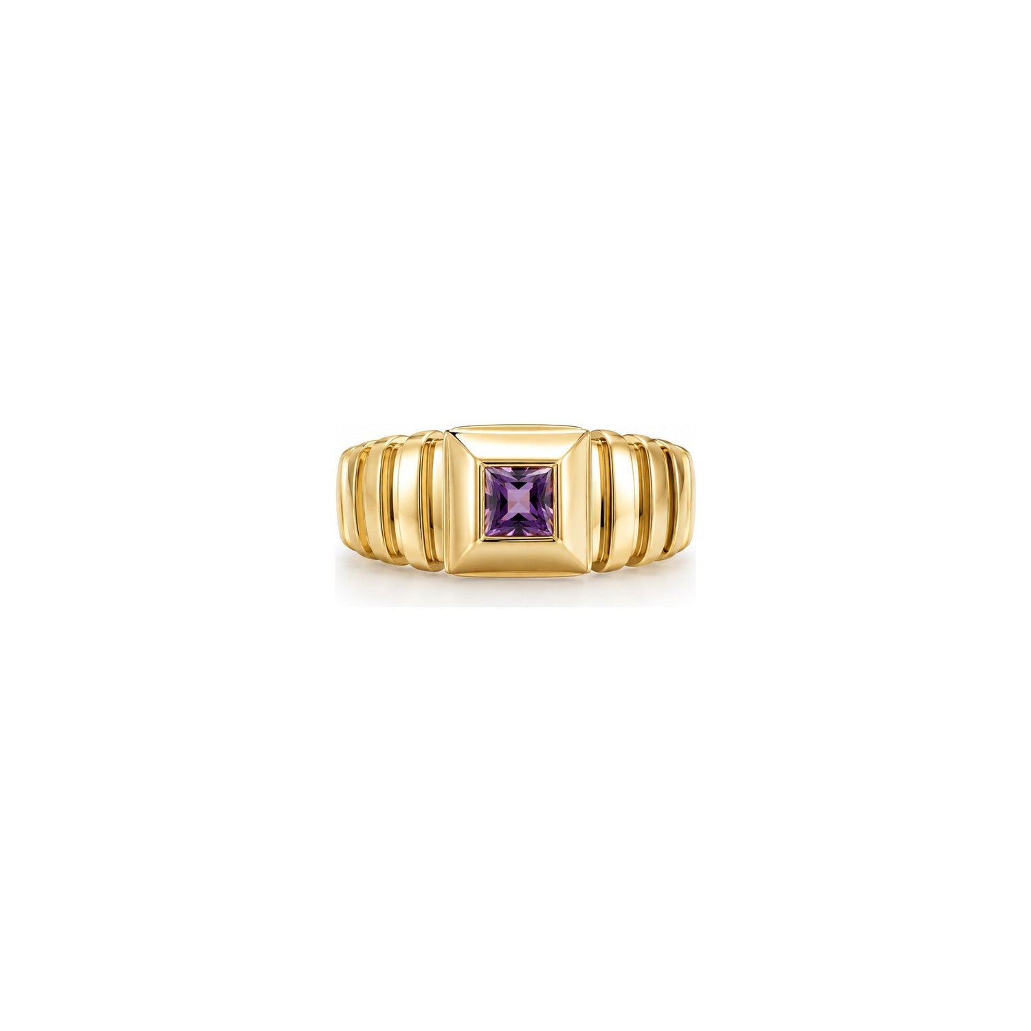 Anello Ametista Oro 18 Carati Urigold