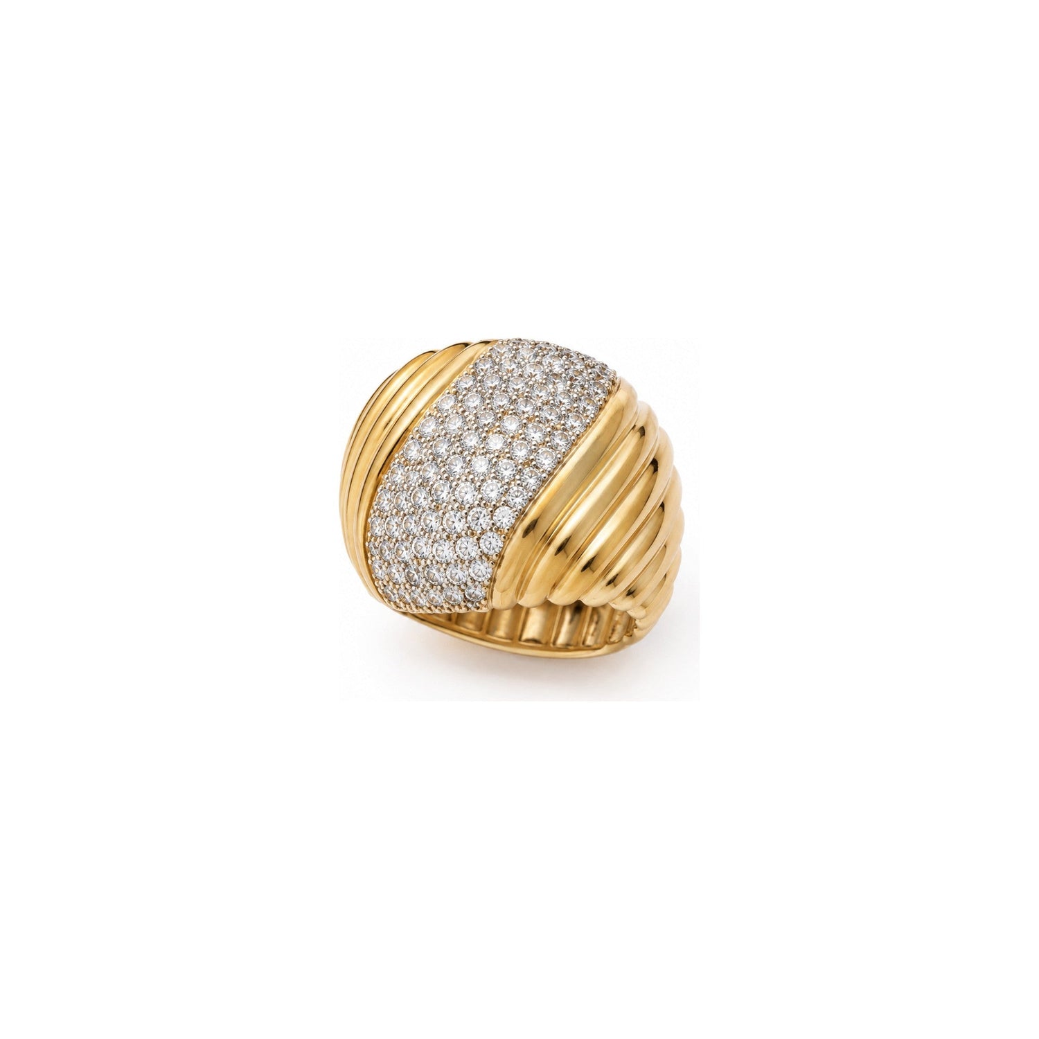 Anello Pavé Oro 18 Carati Urigold