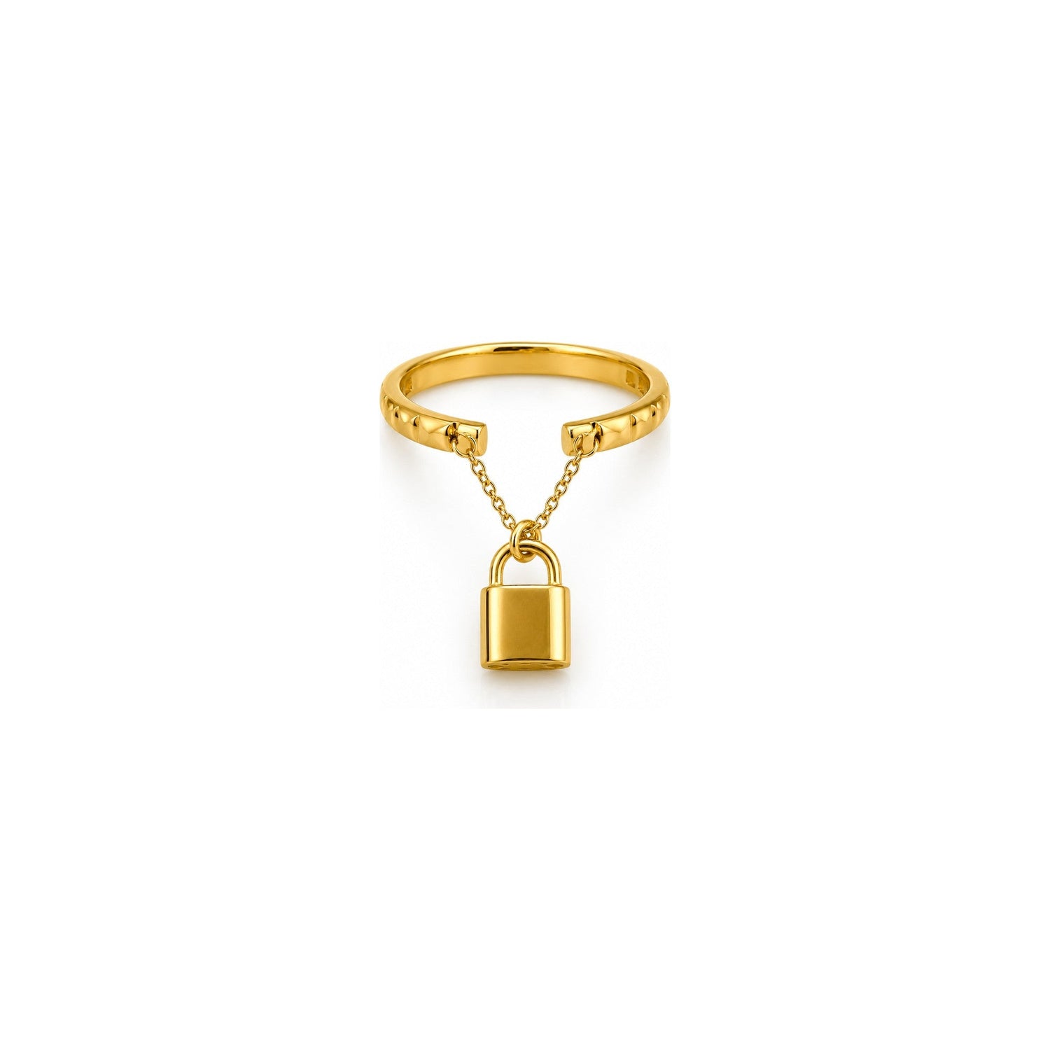Anello Lucchetto Oro 18 Carati Urigold