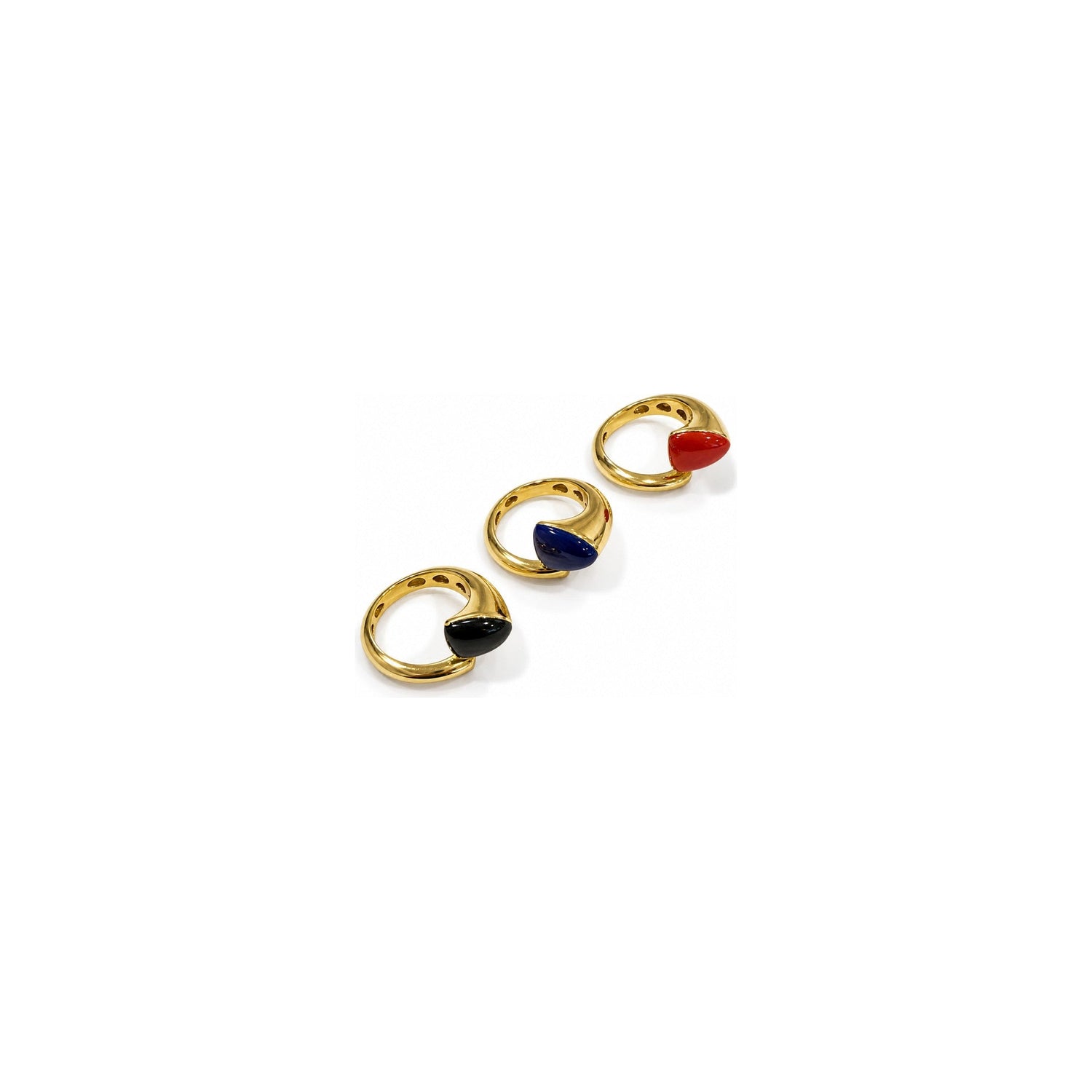 Anello Smaltato Oro 18 Carati Urigold
