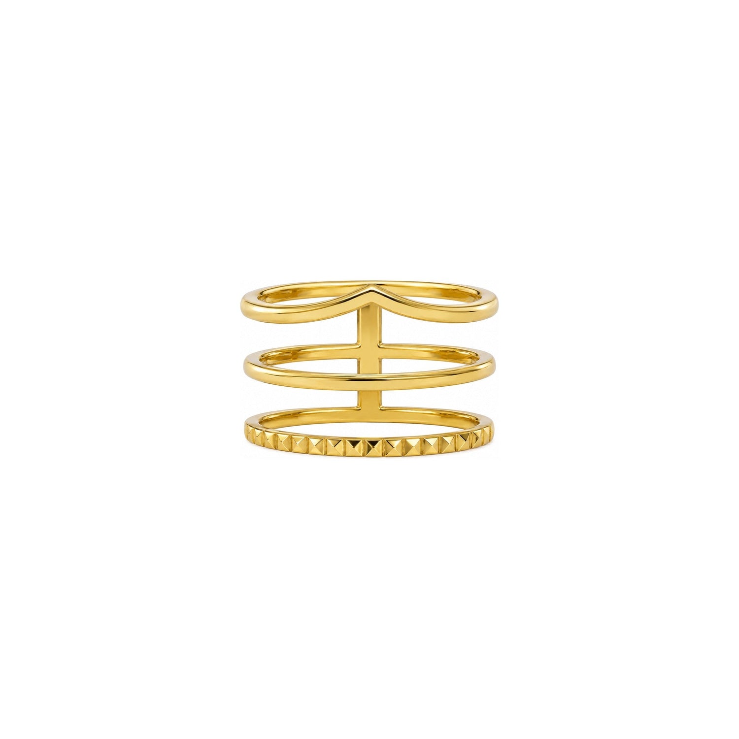 Anello Triplo Oro 18 Carati Urigold