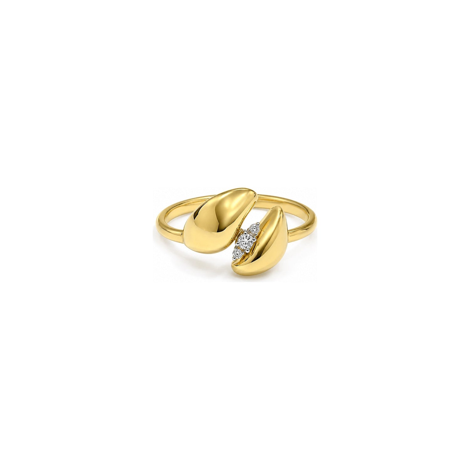 Anello Bypass Oro 18 Carati Urigold