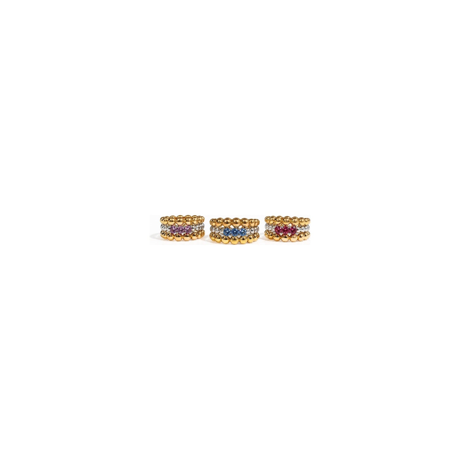 Anello con Pietre Oro 18 Carati Urigold