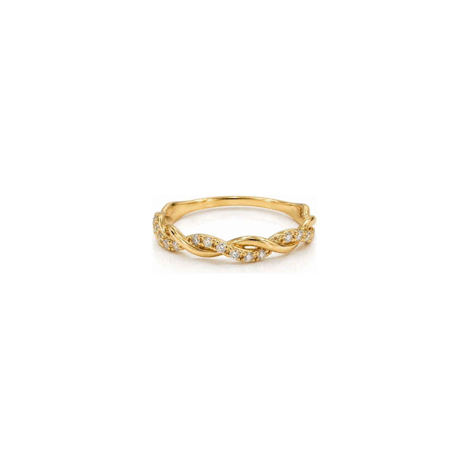 Anello Twist Oro 18 Carati Urigold