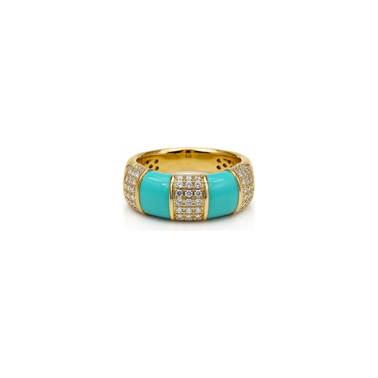 Anello Smalto Oro 18 Carati Urigold