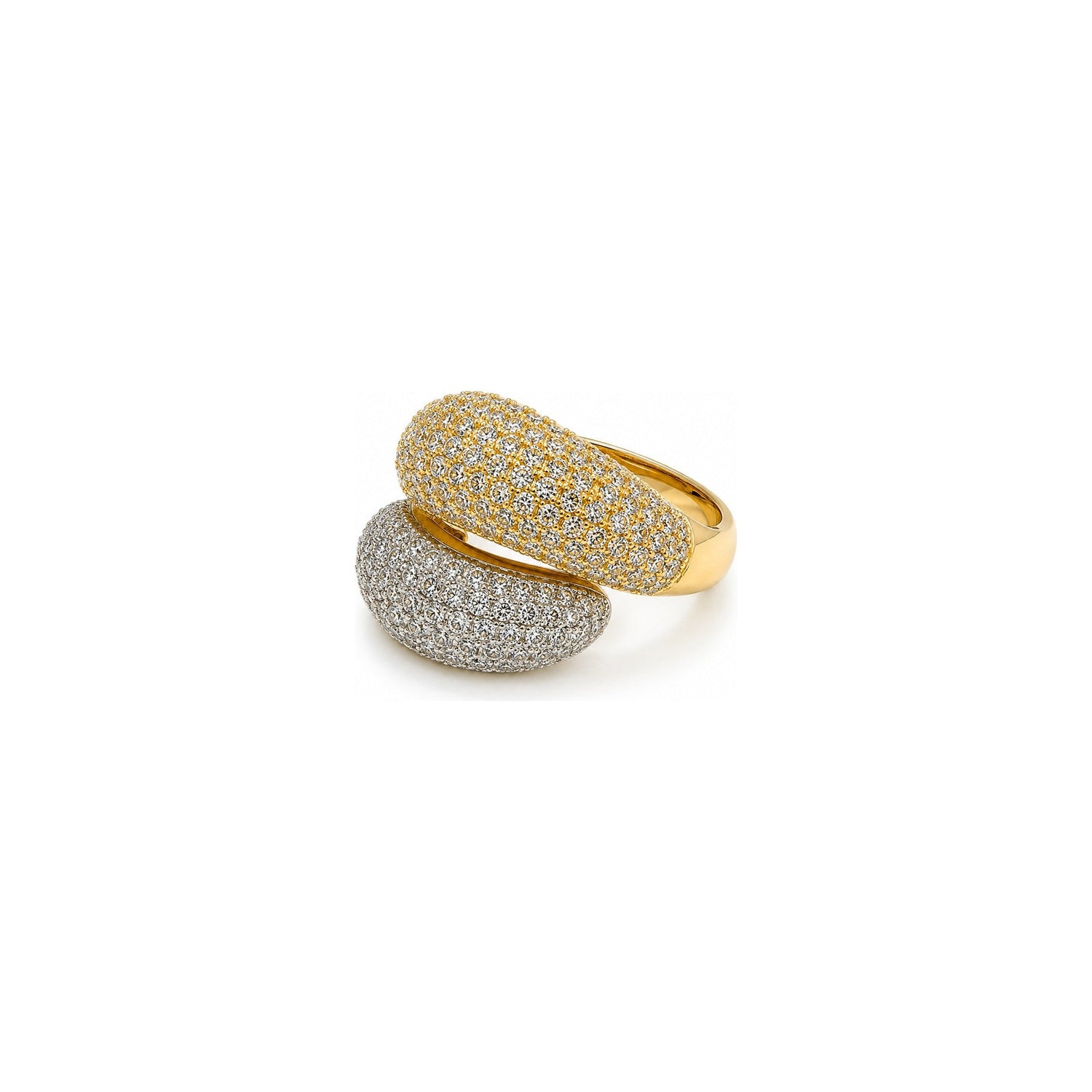 Anello Pavé Oro 18 Carati Urigold