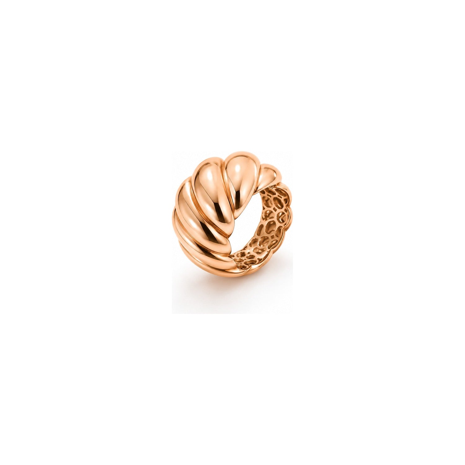Anello Croissant Oro 18 Carati Urigold