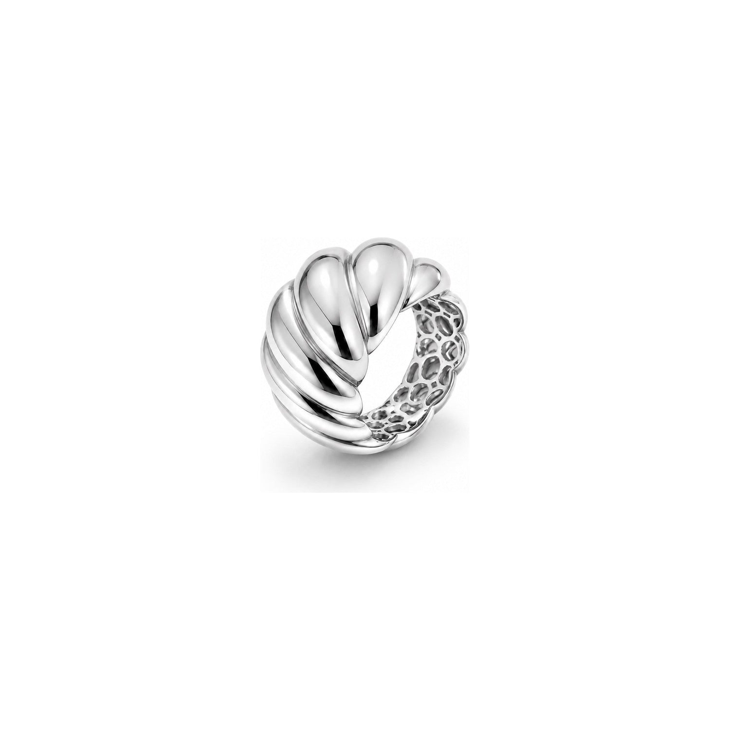 Anello Croissant Oro 18 Carati Urigold