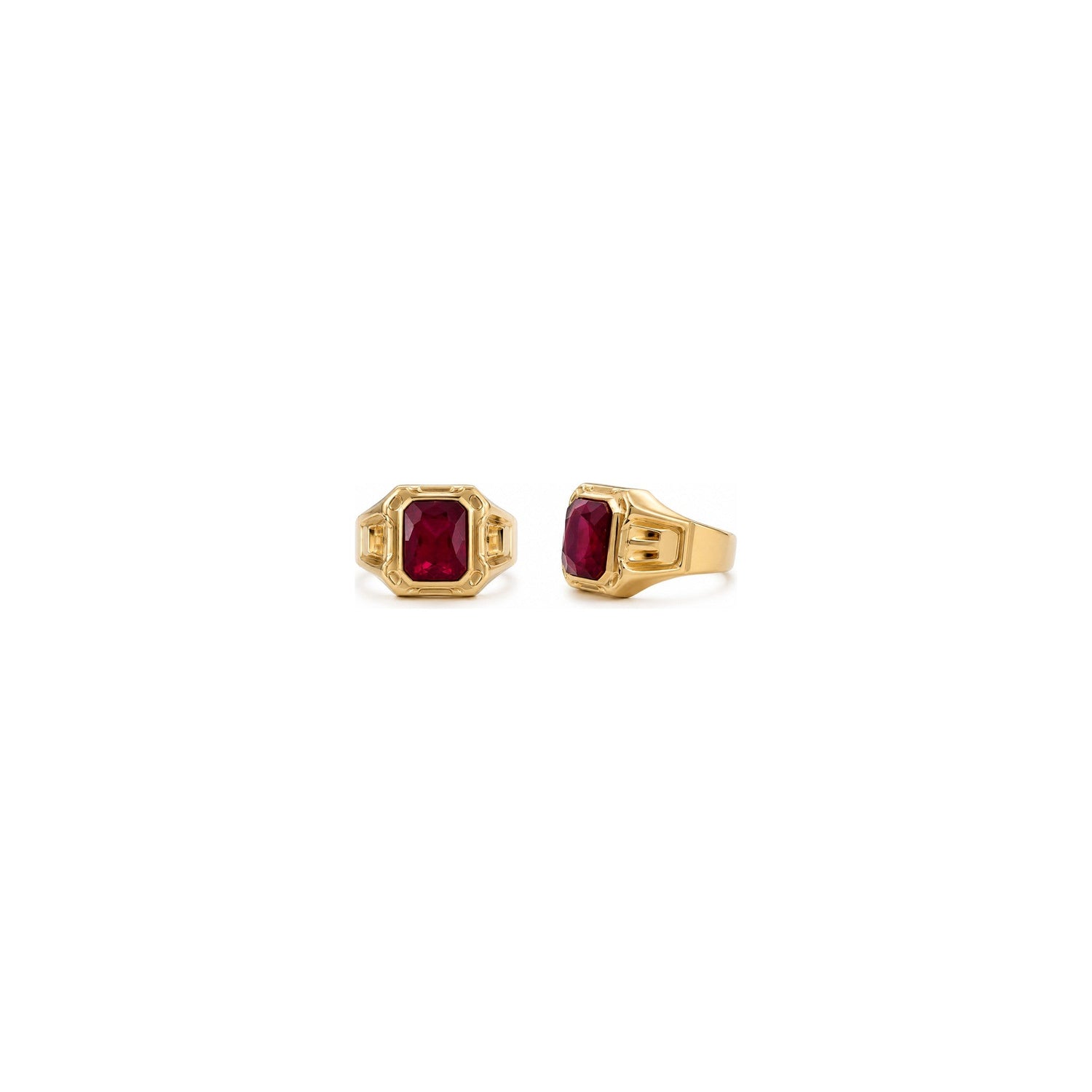 Anello Rubino Oro 18 Carati Urigold