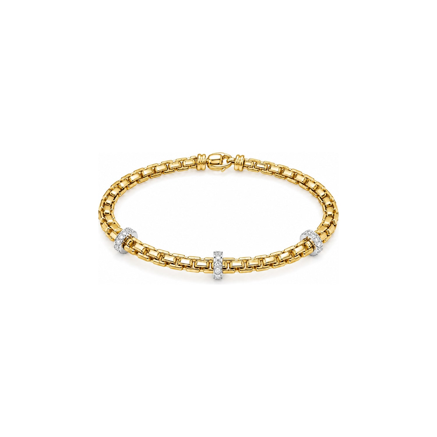 Bracciale Pavé Oro 18 Carati Urigold