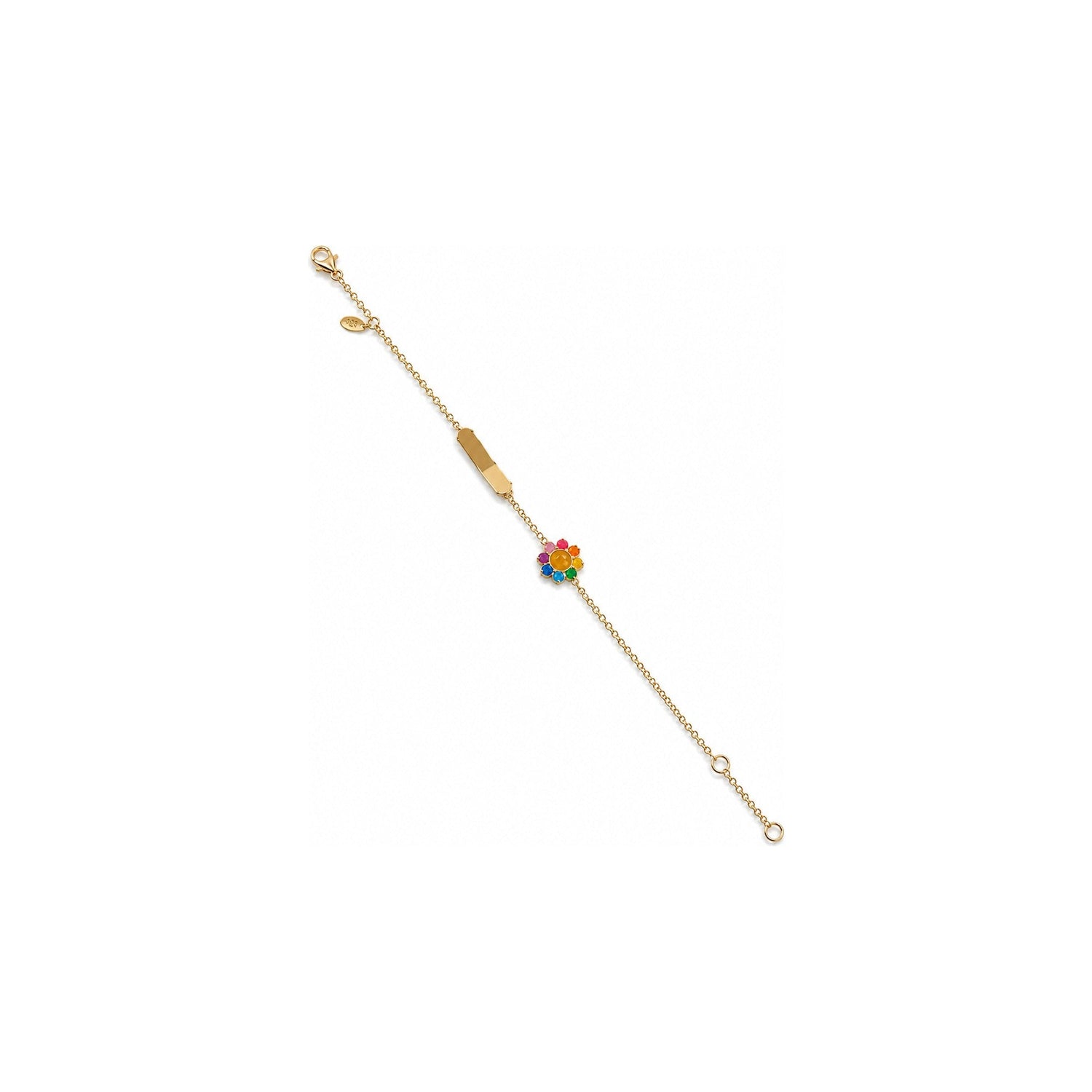Bracciale Fiore Oro 18 Carati Urigold