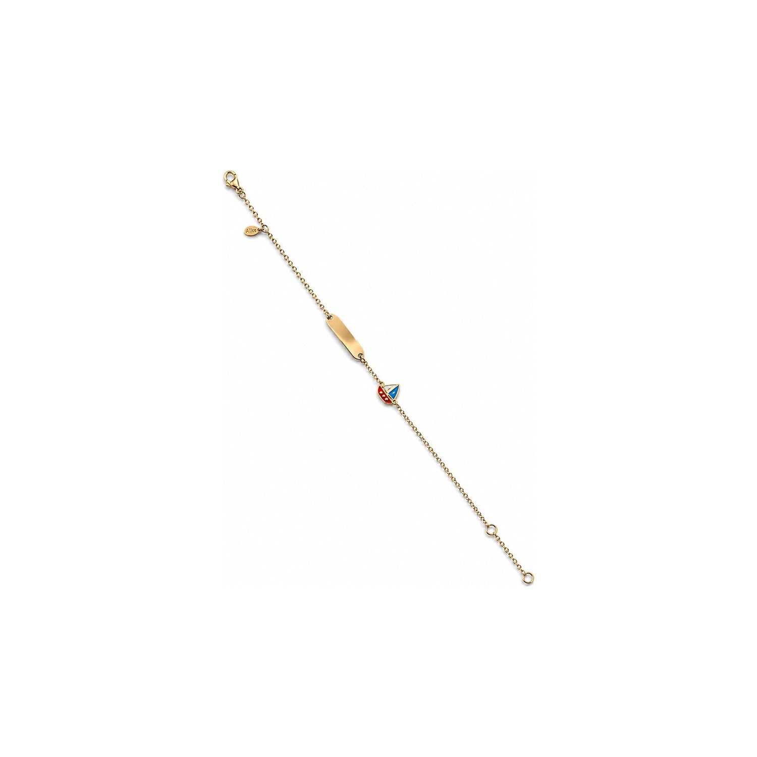Bracciale Targhetta Oro 18 Carati Urigold
