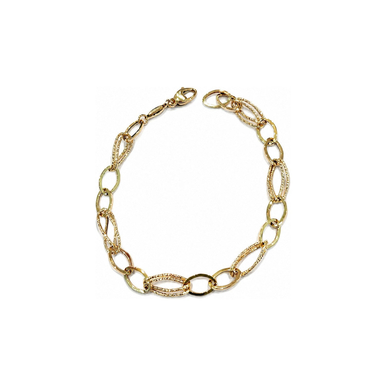 Bracciale Ovale Oro 18 Carati Urigold