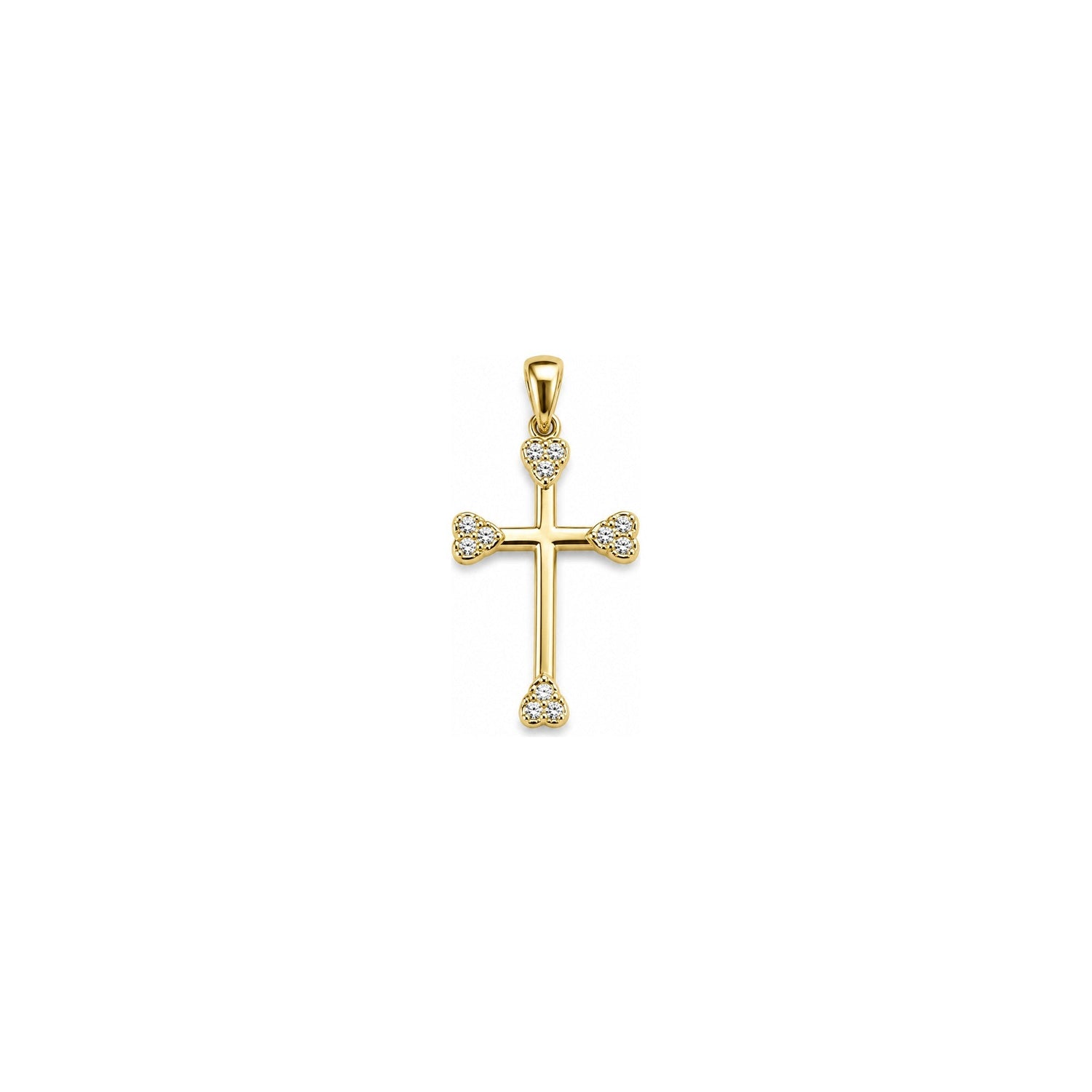 Ciondolo Croce Oro 18 Carati Urigold