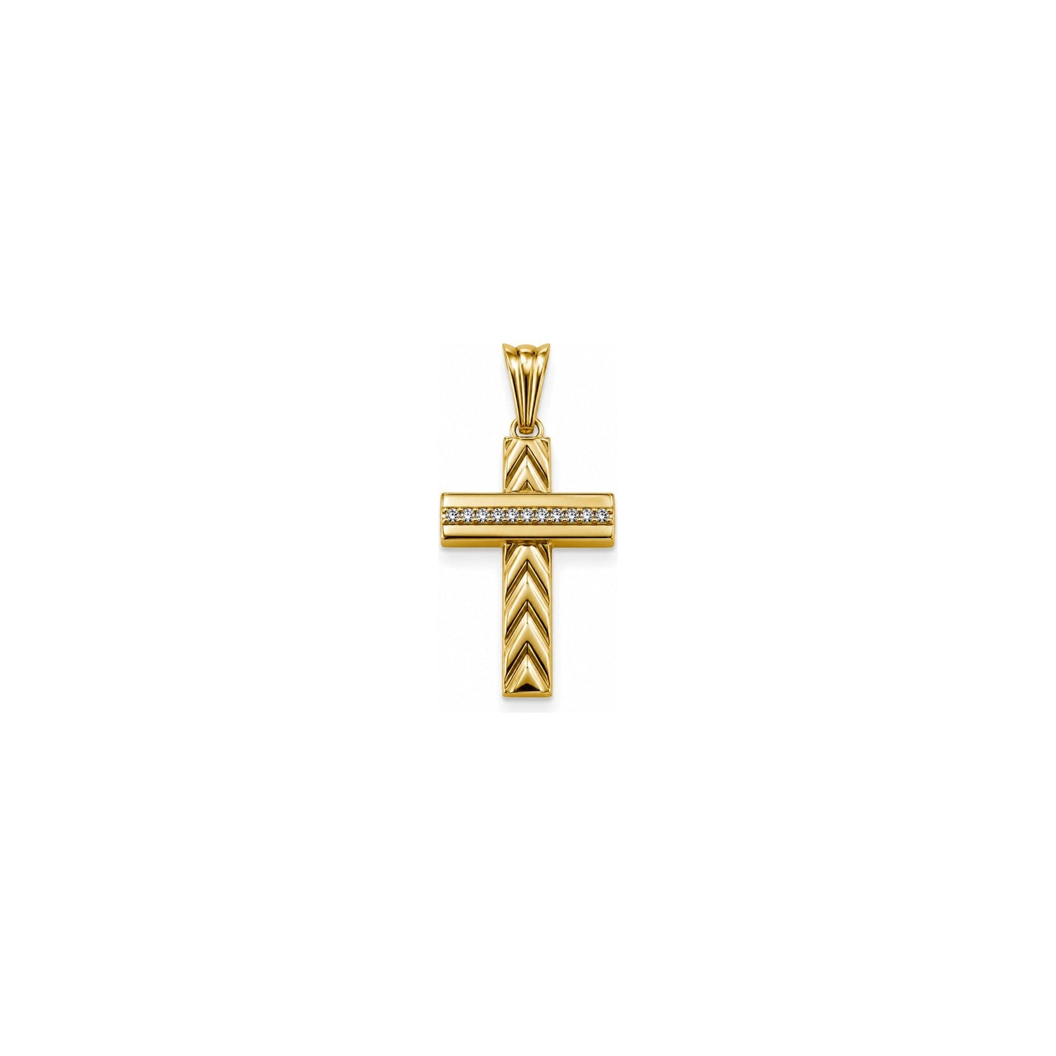 Ciondolo Croce Oro 18 Carati Urigold