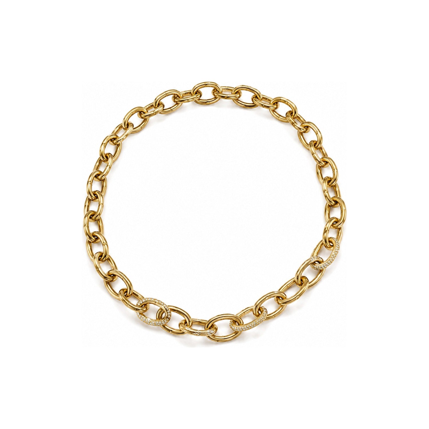 Collana Maglia Rolo Oro 18 Carati Urigold